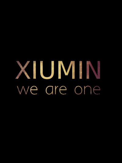 第一发 EXO文字 XIUMIN 金敏硕