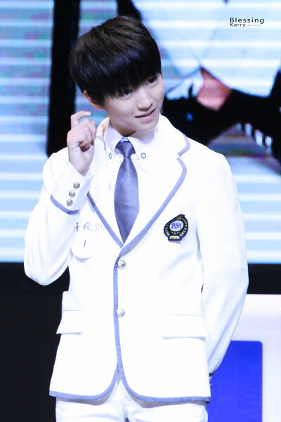 TFBOYS王俊凯 2015.02.28 步步高超级公开课录制现场。