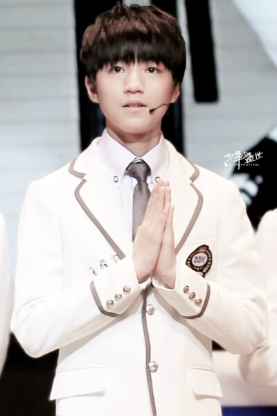 TFBOYS王俊凯 2015.02.28 步步高超级公开课录制现场。