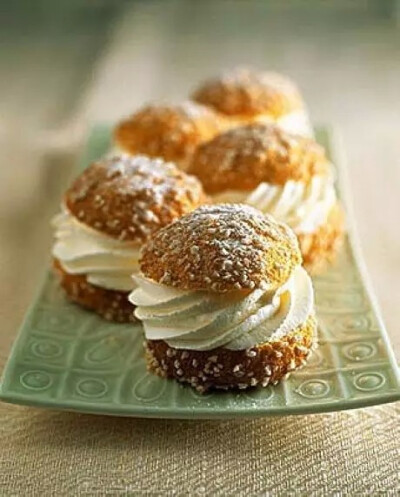 泡芙的奇妙时光~各式泡芙精美图片鉴赏