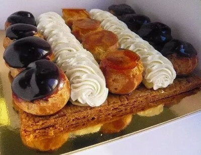 泡芙的奇妙时光~各式泡芙精美图片鉴赏