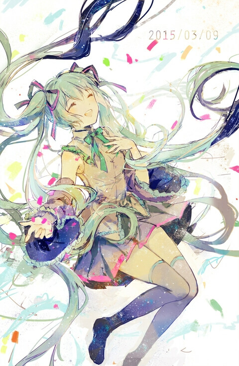 【彼时邻家】 p站 二次元 插画 少女 动漫 妖孽 同人 原创初音未来