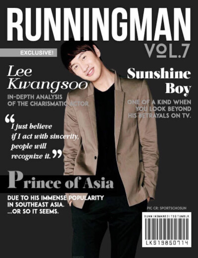 #runningman#李光洙