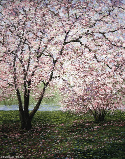 秘密花园 唯美 插图 意境 插画