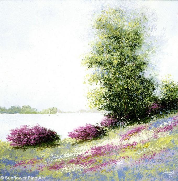 秘密花园 唯美 插图 意境 插画