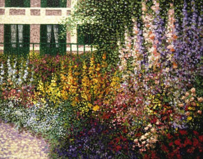 秘密花园 唯美 插图 意境 插画