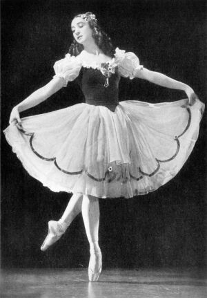 Alexandra Danilova in Giselle, 1943