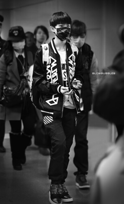 TFBOYS王俊凯 2015.02.13 长沙黄花机场-重庆江北机场图。