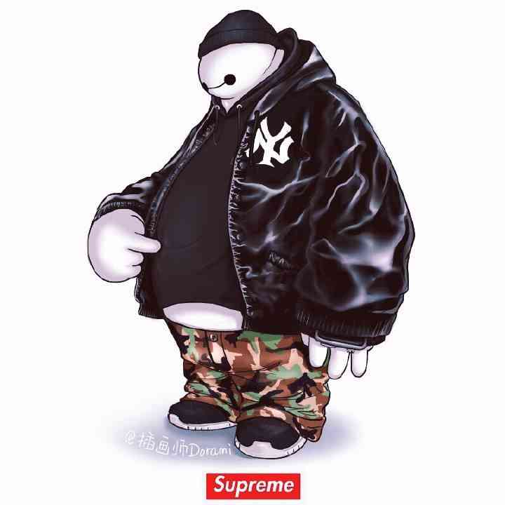 头像潮牌超能陆战队大白萌萌哒