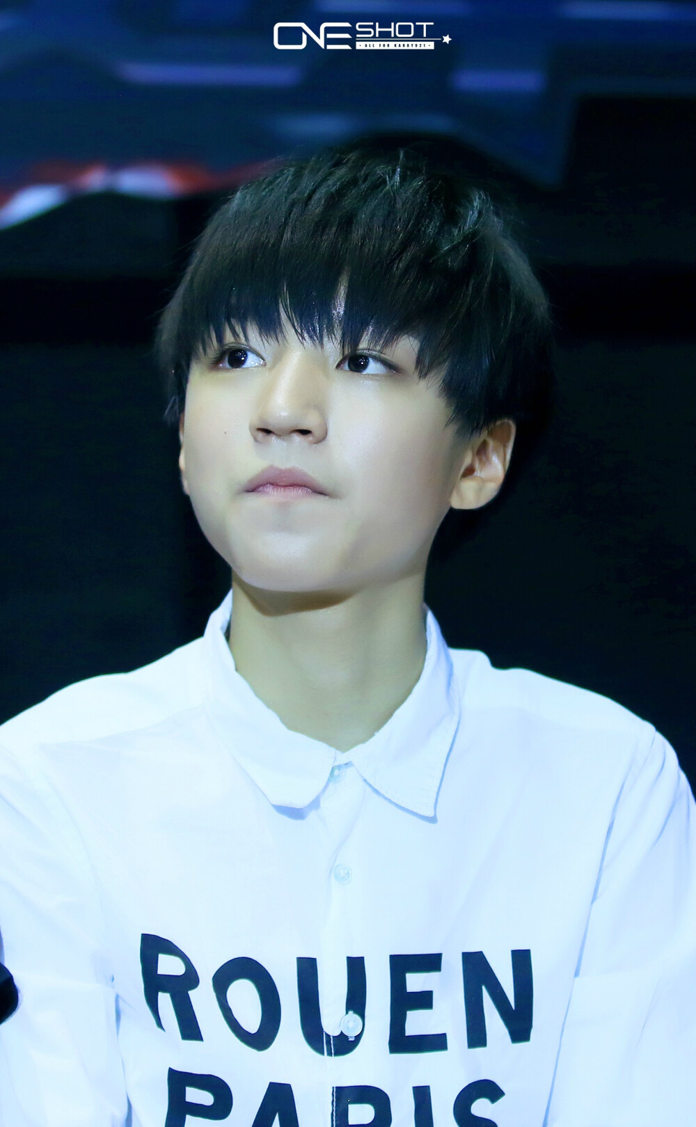 #王俊凯# #TFBOYS王俊凯# #tfboys# 140805 热力赛车新闻发布会采访 cr：-K-OneShot