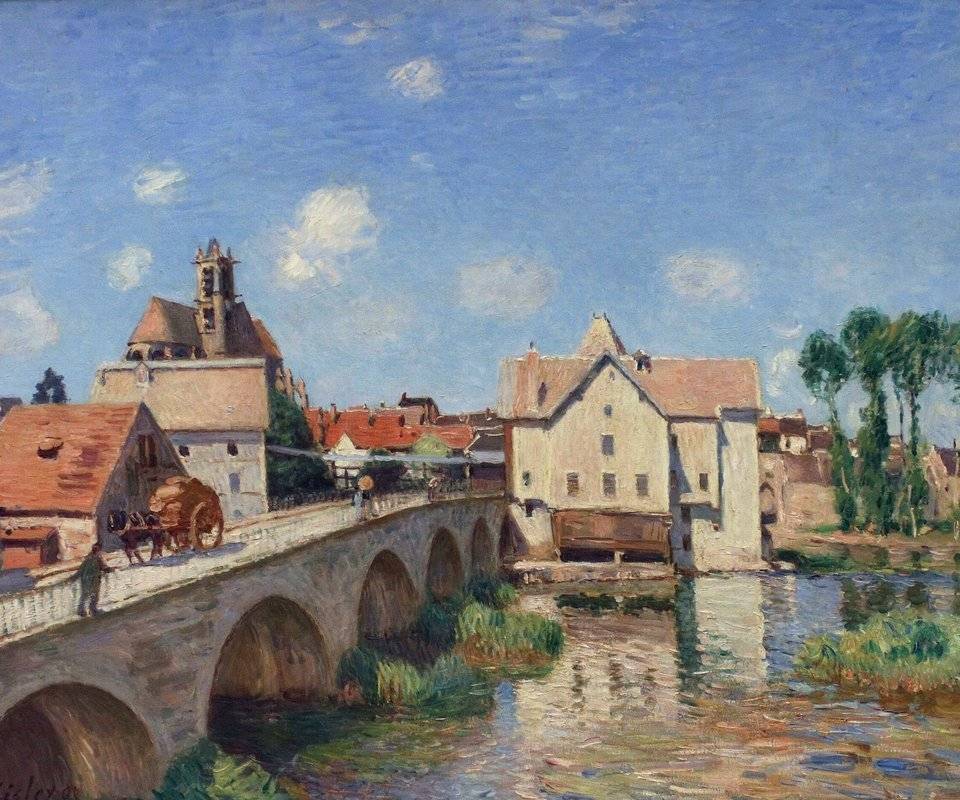 阿尔弗雷德·西斯莱（Alfred Sisley，1839年10月30日－1899年1月29日） 法国印象派创始人之一。