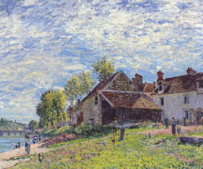 阿尔弗雷德·西斯莱（Alfred Sisley，1839年10月30日－1899年1月29日） 法国印象派创始人之一。