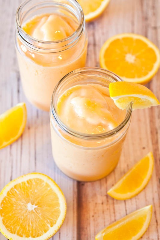 Orange Push-Up Smoothie (Vegan, Gluten Free)