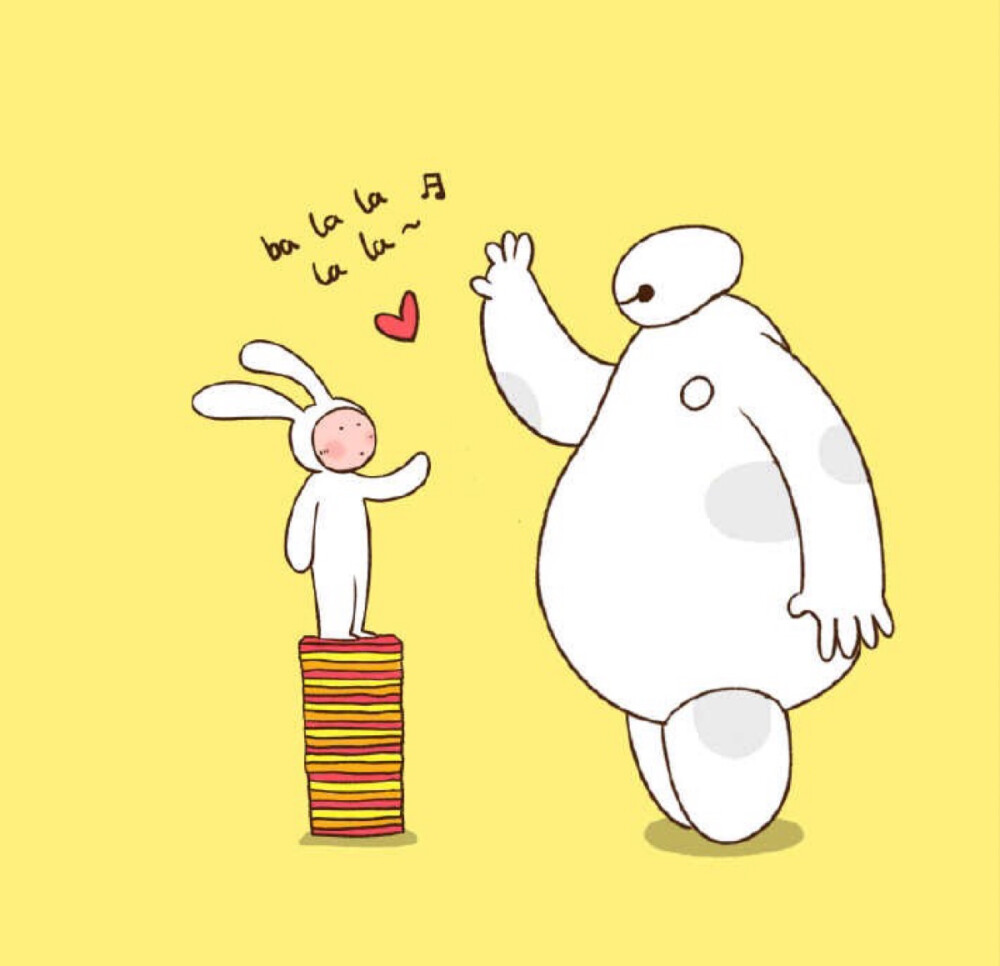 大白和不二图跨过了千山万水厮混到了一起