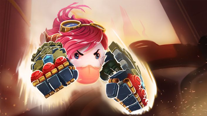 皮城执法官 蔚 拳女