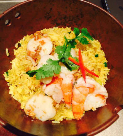 Seafood rice