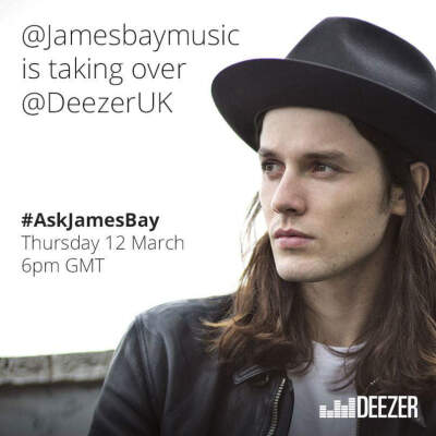 James Bay 颜值棒唱歌好~~~前途无限啊