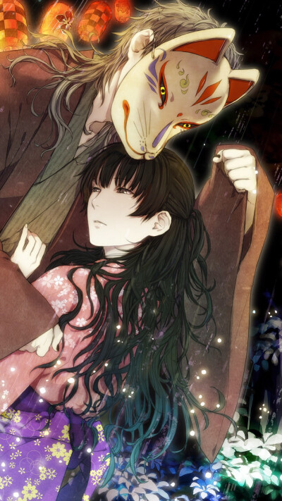 #高清壁纸#一夜限りの - 日本插画师彩乃浦助作品：一日之情