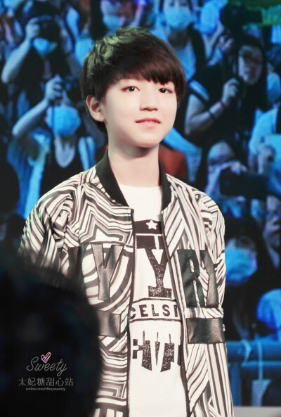 #王俊凯# #TFBOYS王俊凯# 140809 广州Ani-Joy安捷动漫游戏展 cr：TFBOYSweety太妃糖_甜心站