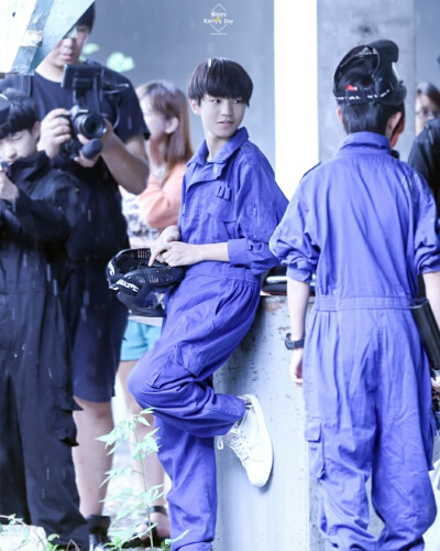 #王俊凯# #TFBOYS王俊凯# 140812台湾行 cr：logo