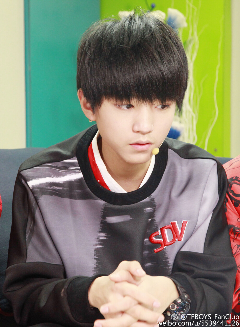 #TFBOYS王俊凯# 少年go三录制。