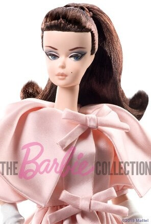 芭比娃娃 2015限量版 10月款 Blush Beauty? Barbie? Doll 头像 silkstone