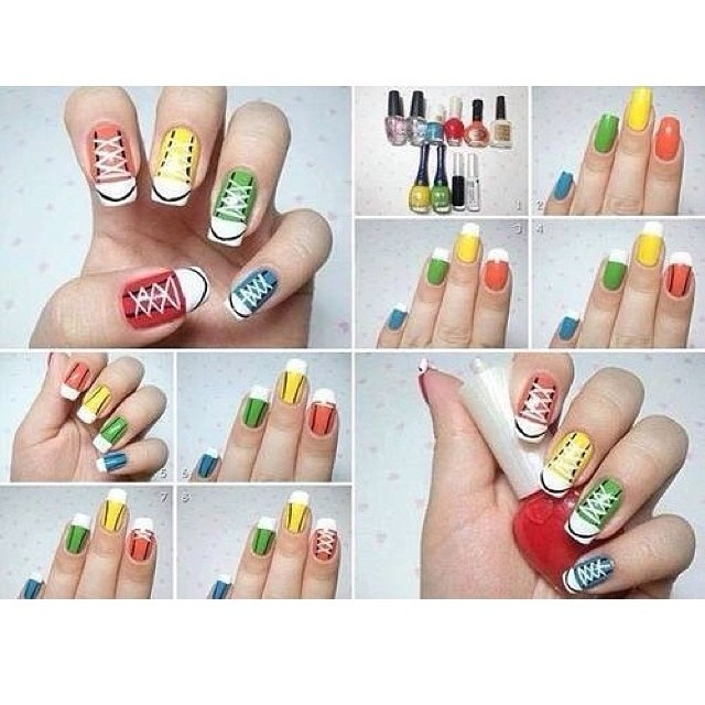 教程设计指尖iphone壁纸绘画美甲指甲油