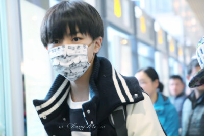 TFBOYS王俊凯 2015.01.25 长沙黄花机场-重庆江北机场图。