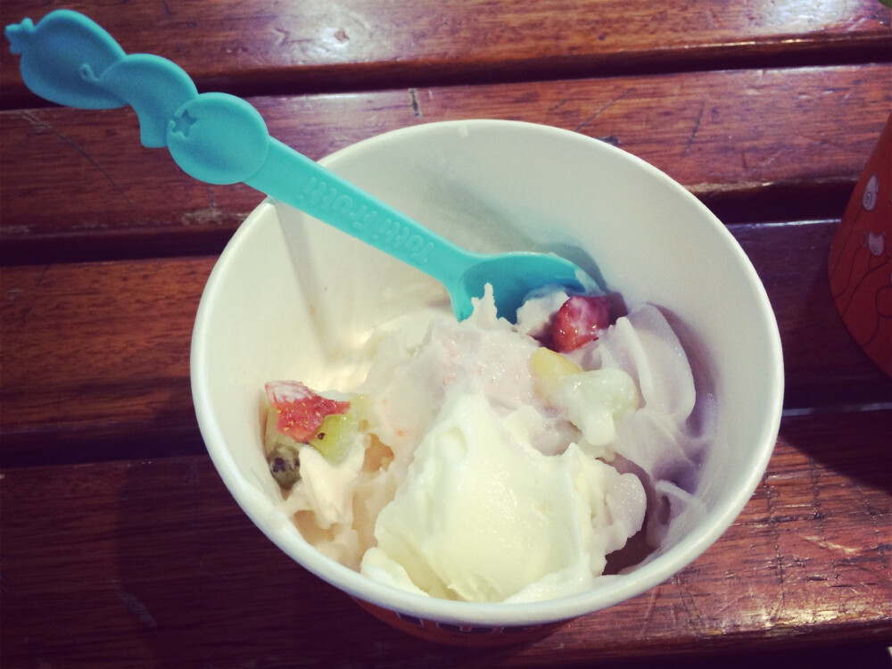 frozen yogurt。