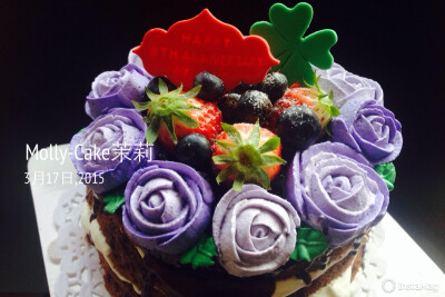 韩式裱花课程 “Molly-Cake茉莉 ” WeChat ID：PartyCake_Molly