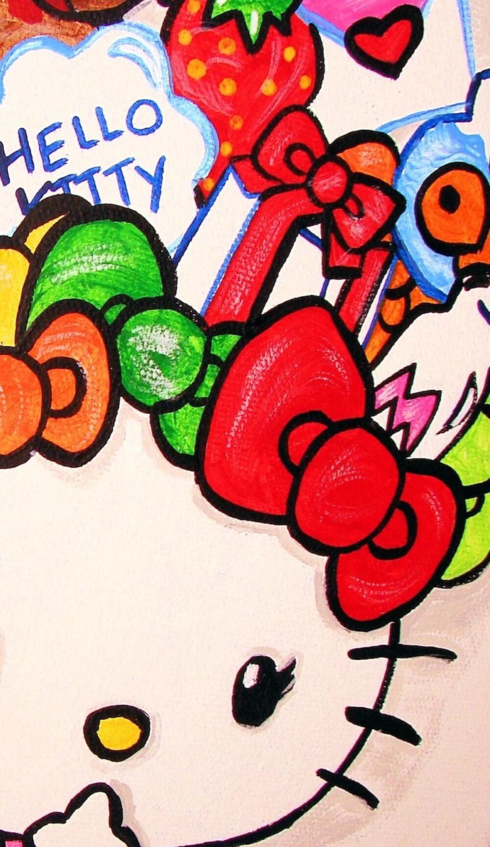 iphone 高清壁纸 hello kitty