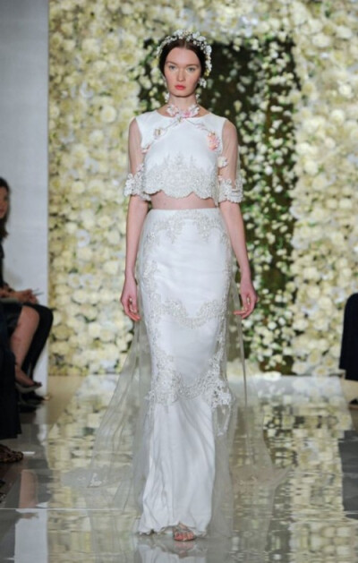 Reem Acra 2015秋冬婚纱