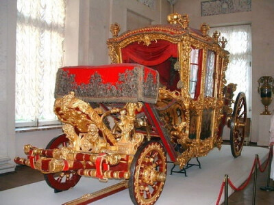 圣彼得堡的冬宫皇家马车