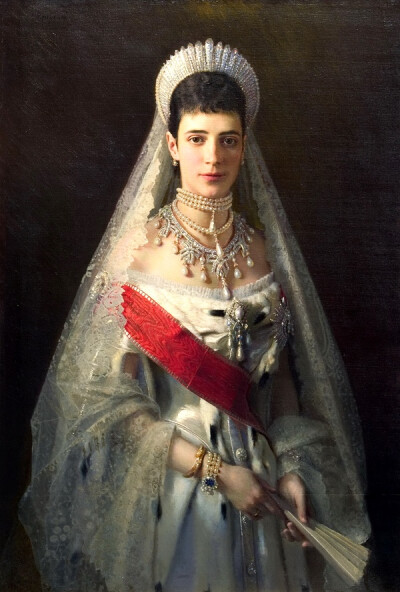 玛丽亚·费奥多萝芙娜皇后 德格玛公主 Princess Dagmar of Denmark（1847-1928）生于丹麦皇室，是俄罗斯帝国的沙皇亚历山大三世的妻子，末代沙皇尼古拉二世之母。