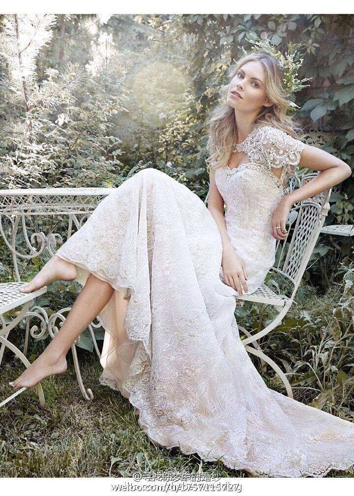 Maggie Sottero 2015 Spring Bridal Collection唯美的婚纱