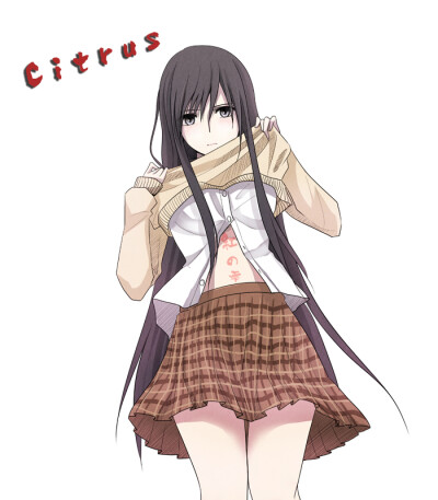 #Citrus#来源：P站 作者：紅の雫 ID：10200645 转载已经过作者同意 图片由【默北】收集整理 (・ω・)ノ