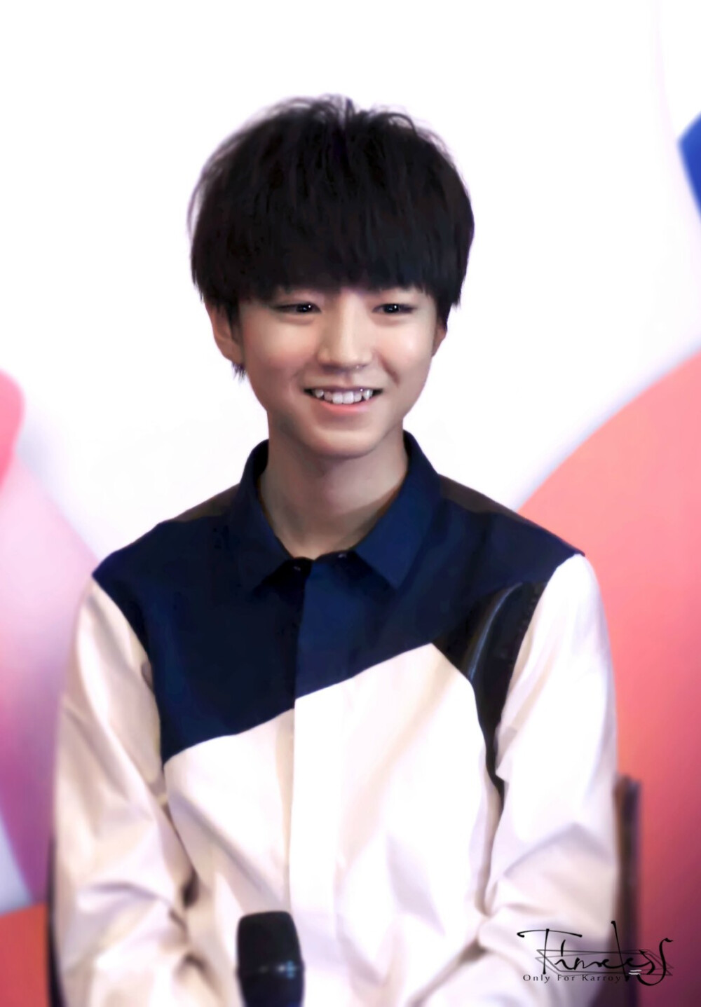 #王俊凯# #TFBOYS王俊凯# 20141017带你去见他+星钻圆梦 cr：logo