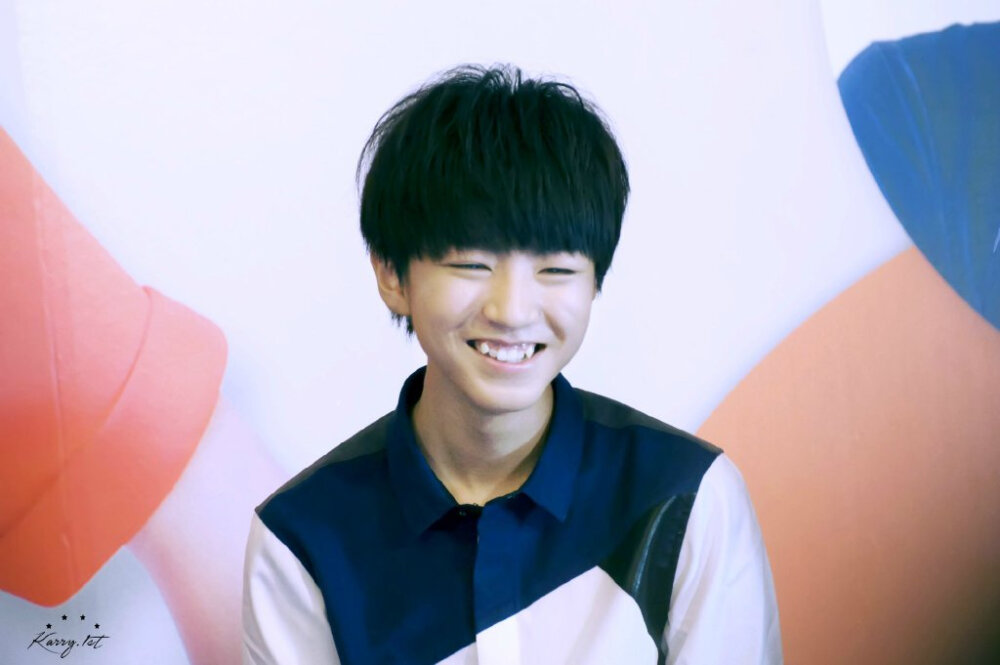 #王俊凯# #TFBOYS王俊凯# 20141017带你去见他+星钻圆梦 cr：logo