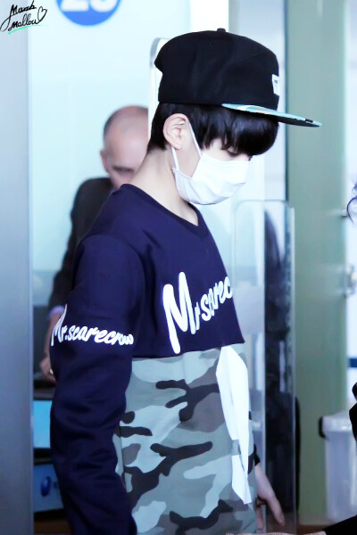 TFBOYS王源 150116 北京返重庆 cr：marshmallow1108