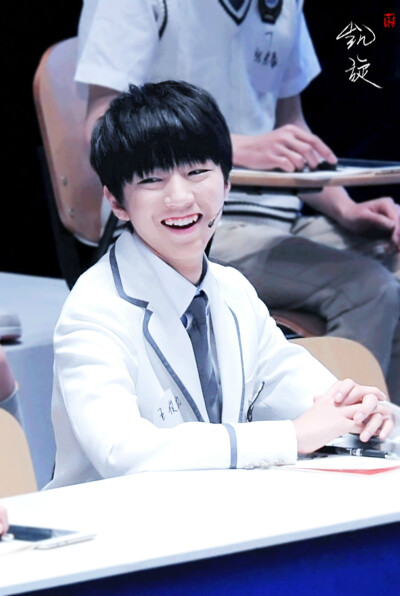 TFBOYS王俊凯 2015.02.28 步步高超级公开课录制现场。