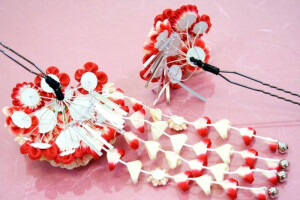 日式细工花簪 和风布花 精品图集