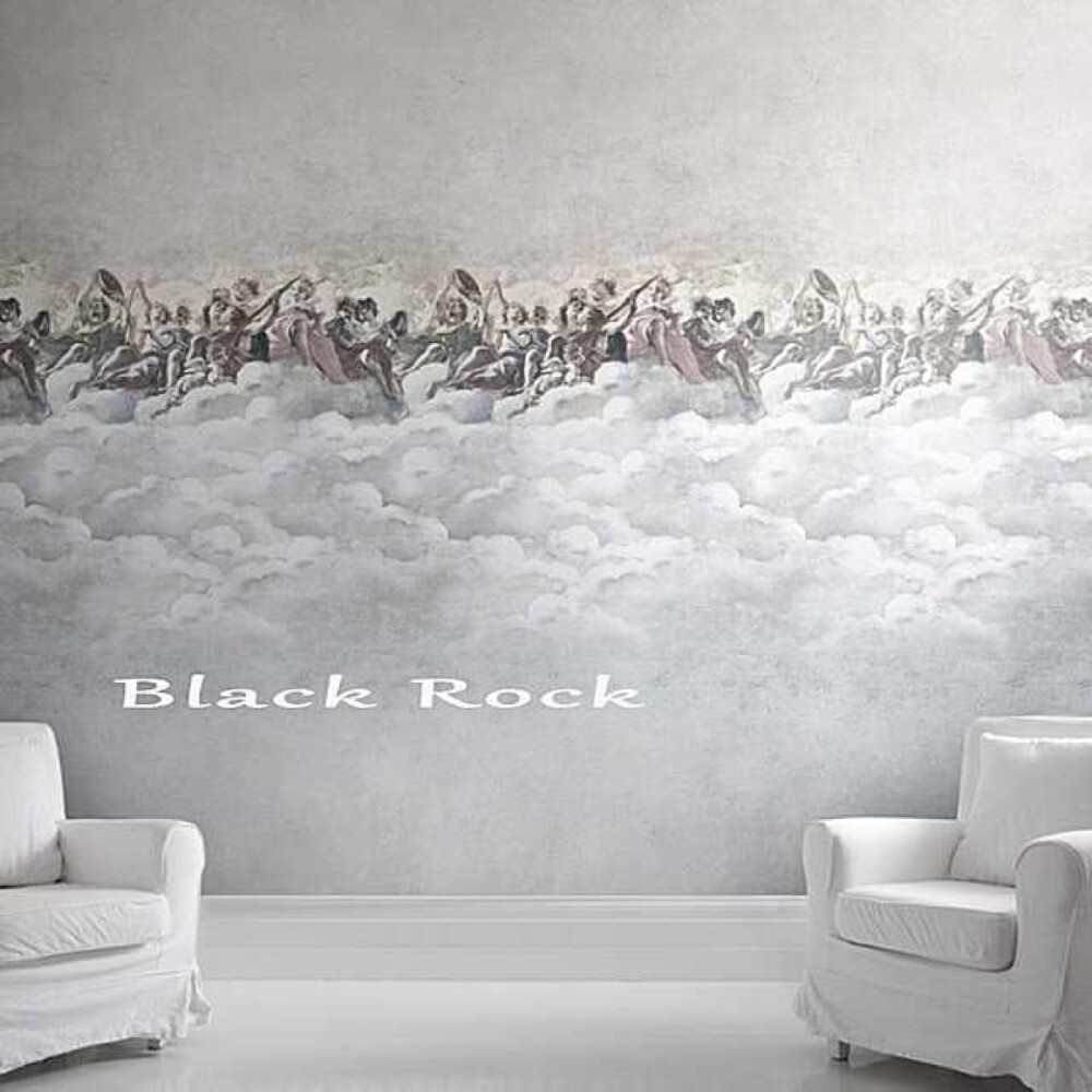 BLACK ROCK 黑石 壁画 背景墙 家居 墙纸