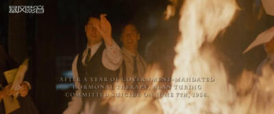 #模仿游戏#本尼迪克特·康伯巴奇的演技真的可以捧一座奥斯卡了，那惟妙惟肖的表演，让我穿过时间的阻隔认识了Turning，被历史灰色的幕布所遮掩下的灵魂。唯爱永生