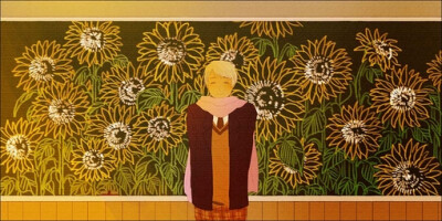 愿你不再孤独的种满向日葵。