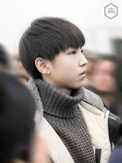 TFBOYS王俊凯，王俊凯，2015.01.11江北-首都-江北机场高清图，cr.logo