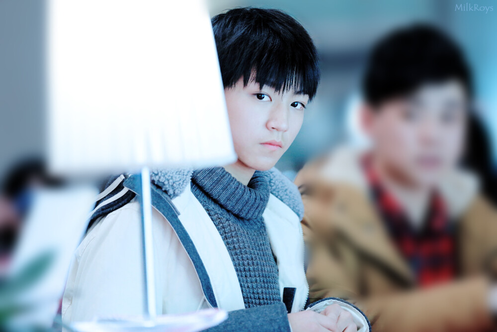 TFBOYS王俊凯，王俊凯，2015.01.11江北-首都-江北机场高清图，cr.logo