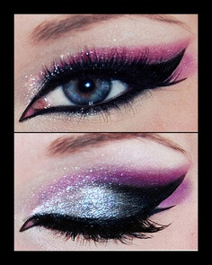 魅力无限大的紫色迷情眼影，喜欢否？这是我最喜欢的眼影之一(-.-)