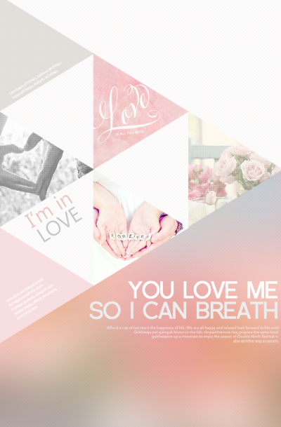 you love me so i can breath