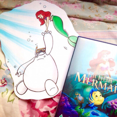 Baymax&amp;amp;littlemermaid