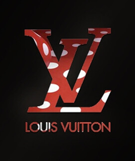 LV。Logo。名牌